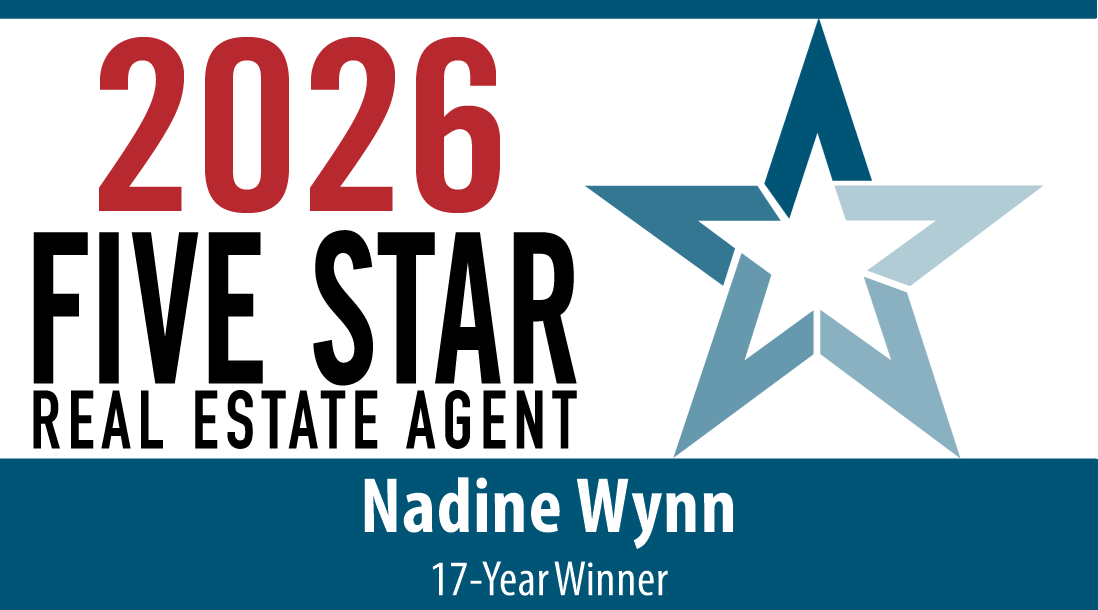 2026 Five Star Real Estate Agent - Nadine Wynn, 17-Year Winner