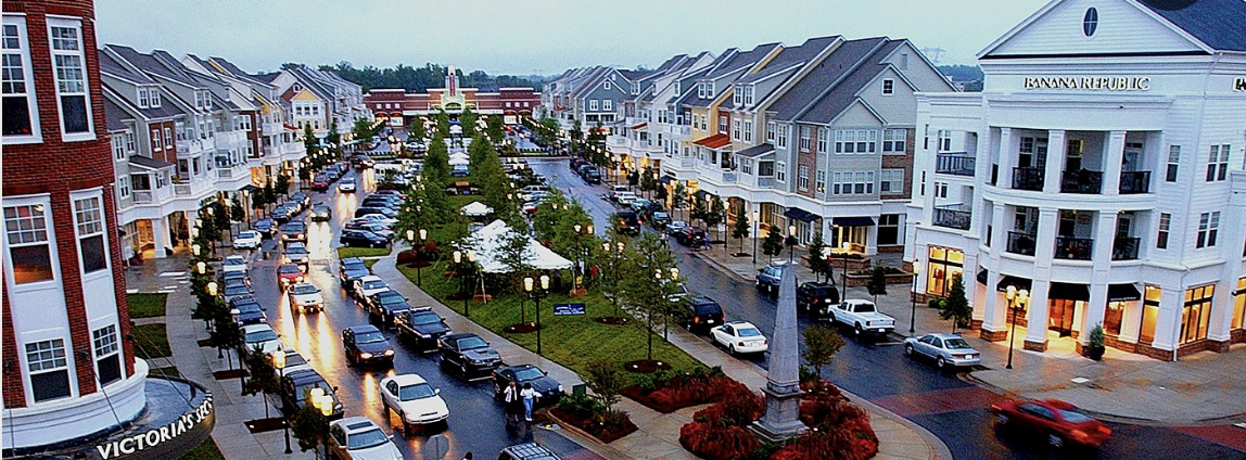 Birkdale Village area near Lake Norman