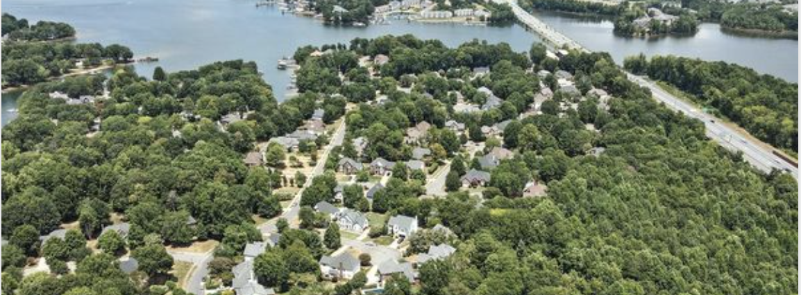 Crown Harbor waterfront neighborhood in Cornelius